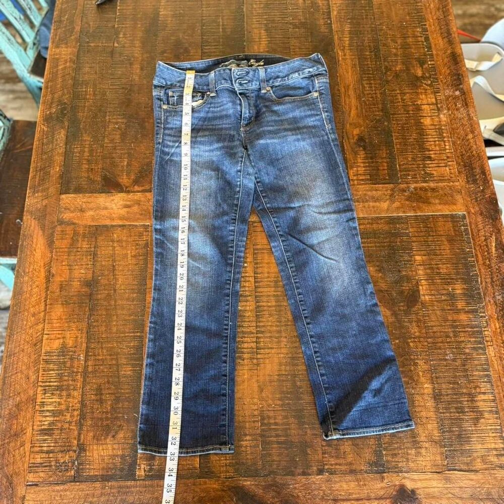 American-eagle Women's Blue and Navy Jeans